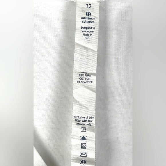 - LULULEMON circadian graphic short sleeve tee Athleisure Coastal Pima Cotton - Picture 7 of 9